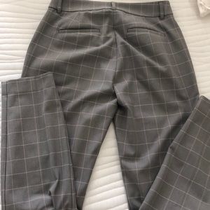 Express columnist ankle mid rise work pant